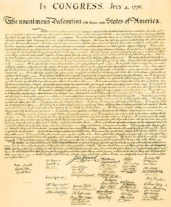 Declaration of Independence